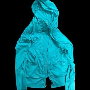 Turquoise Zip-Up Jacket
